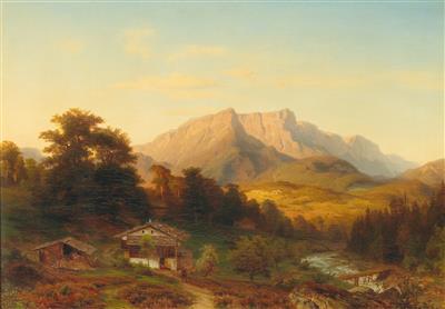 August Becker - Summer auction Paintings