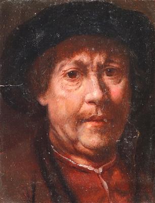 Rembrandt Harmensz van Rijn Kopie/copy aus dem 19. Jhdt. - Asta estiva Dipinti