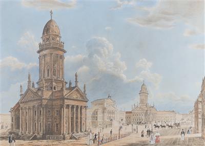 Blick auf den Gendarmenmarkt, - Obrazy