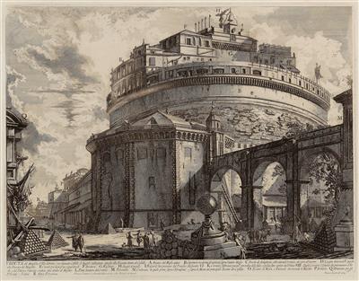 Giovanni Battista Piranesi - Meisterzeichnungen, Druckgraphik bis 1900, Aquarelle und Miniaturen