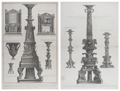 Giovanni Battista Piranesi - Meisterzeichnungen, Druckgraphik bis 1900, Aquarelle und Miniaturen