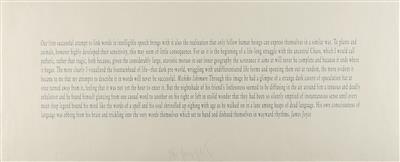 Joseph Kosuth - Druckgrafik und Multiples