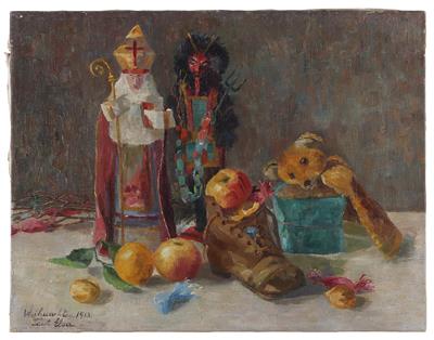 Künstlerin um 1915 - Paintings