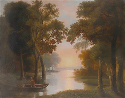 Johann Nepomuk Schödlberger Umkreis/circle of (1779-1853) Romantische Landschaft, - Obrazy