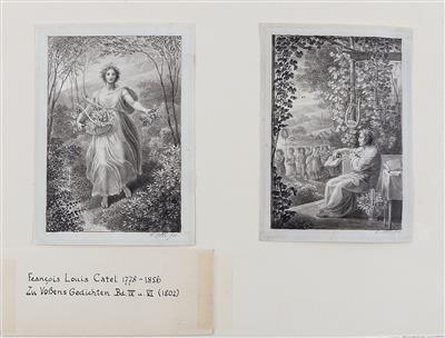 Franz Ludwig Catel - Meisterzeichnungen, Druckgraphik bis 1900, Aquarelle und Miniaturen