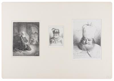 Georg Friedrich Schmidt - Meisterzeichnungen, Druckgraphik bis 1900, Aquarelle und Miniaturen