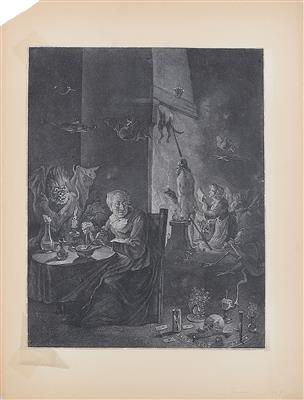 Nach David Teniers II - Meisterzeichnungen, Druckgraphik bis 1900, Aquarelle und Miniaturen