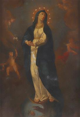 Künstler um 1800 Madonna Immaculata, - Obrazy