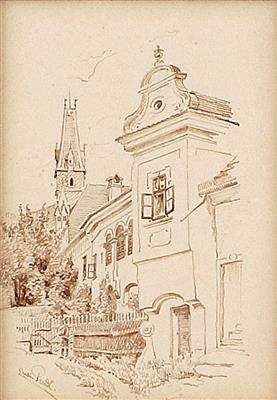 Erwin Pendl - Mistrovské kresby, Tisky do roku 1900, Akvarely a miniatury