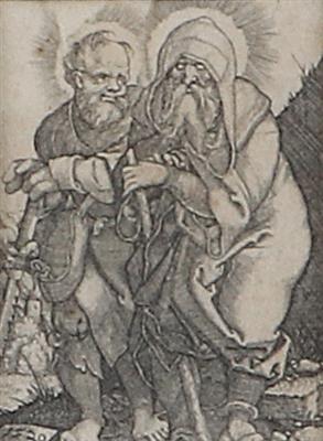 Hans Sebald Beham - Mistrovské kresby, Tisky do roku 1900, Akvarely a miniatury