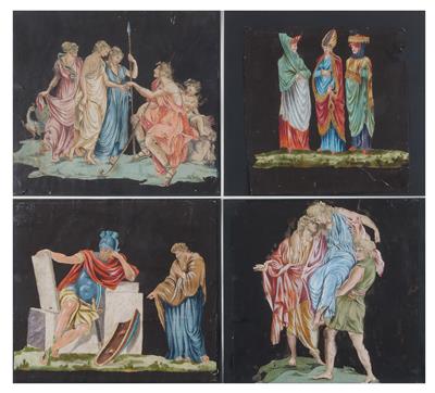 Italien, um 1800 - Meisterzeichnungen, Druckgraphik bis 1900, Aquarelle und Miniaturen