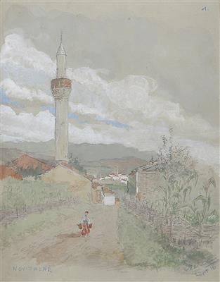 Neubauer, um 1916 - Paintings