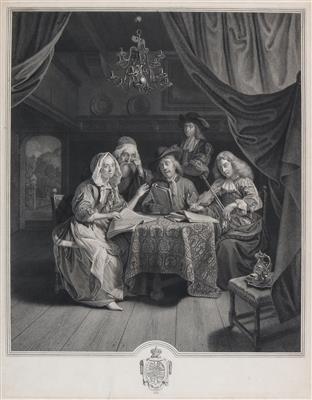 Johann Georg Wille - Paintings