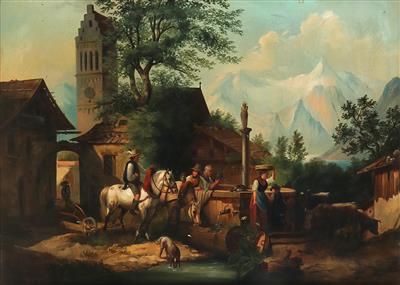 Friedrich Gauermann Kopie, Ende 19. Jahrhundert - Paintings