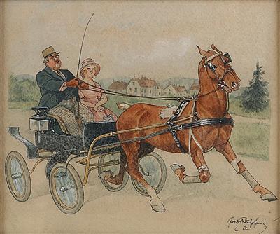 Fritz Schönpflug - Master Drawings, Prints before 1900, Watercolours, Miniatures