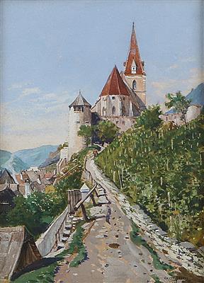 Gustav Feith - Mistrovské kresby, Tisky do roku 1900, Akvarely a miniatury