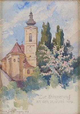 Hans Götzinger - Mistrovské kresby, Tisky do roku 1900, Akvarely a miniatury