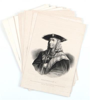 Heinrich (Wilhelm) Schlesinger - Disegni e stampe fino al 1900, acquarelli e miniature