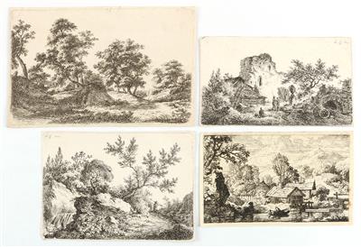 Holländische Schule, 17. Jahrhundert - Disegni e stampe fino al 1900, acquarelli e miniature