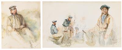 Josef Selleny - Disegni e stampe fino al 1900, acquarelli e miniature