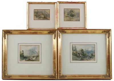 Joseph Höger - Disegni e stampe fino al 1900, acquarelli e miniature
