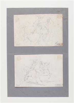 Julius von Blaas - Meisterzeichnungen und Druckgraphik bis 1900, Aquarelle, Miniaturen