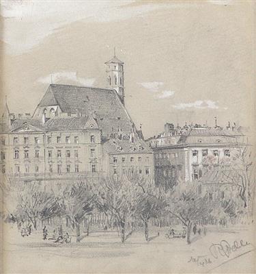 Rudolf Pichler - Mistrovské kresby, Tisky do roku 1900, Akvarely a miniatury