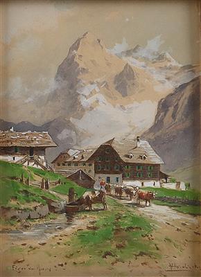 Vincenz Hawlicek - Master Drawings, Prints before 1900, Watercolours, Miniatures