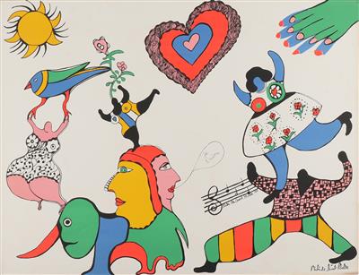 Niki de Saint-Phalle * - Druckgrafik und Multiples