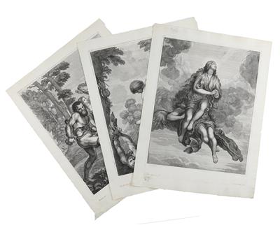 Cosimo Mogalli - Meisterzeichnungen, Druckgraphik bis 1900, Aquarelle und Miniaturen