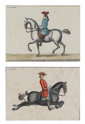 Frankreich, 18. Jahrhundert - Mistrovské kresby