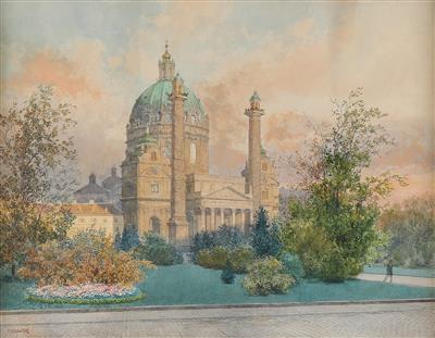 Franz Kopallik - Meisterzeichnungen, Druckgraphik bis 1900, Aquarelle und Miniaturen