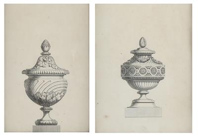 Französische Schule, 18. Jahrhundert - Meisterzeichnungen, Druckgraphik bis 1900, Aquarelle und Miniaturen