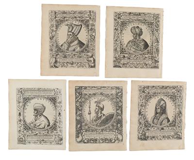 Jean-Jacques Boissard - Meisterzeichnungen, Druckgraphik bis 1900, Aquarelle und Miniaturen