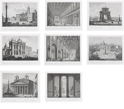 Rom, um 1850 - Meisterzeichnungen, Druckgraphik bis 1900, Aquarelle und Miniaturen