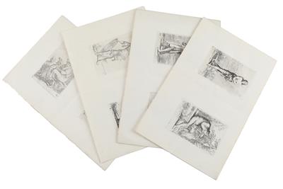 Salvator Rosa - Meisterzeichnungen, Druckgraphik bis 1900, Aquarelle und Miniaturen