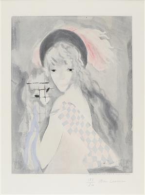 Nach Marie Laurencin * (Paris 1883-1956) "La Femme au Singe", - Modern and Contemporary Prints