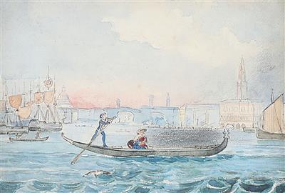 Aquarellist, um 1900 - Dipinti
