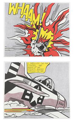 Nach Roy Lichtenstein - Moderní umění grafika
