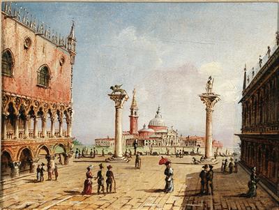 Marco Grubas Umkreis/Circle (1839-1910) Venedig, - Obrazy