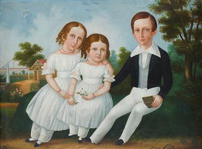 J. Scheffel um 1840 - Paintings-Small Format