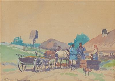 Adam Setkowicz - Mistrovské kresby a grafiky do roku 1900, akvarely, miniatury