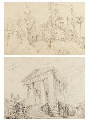 Franz Karl Wolf der Jüngere - Disegni e stampe di maestri fino al 1900, acquerelli, miniature