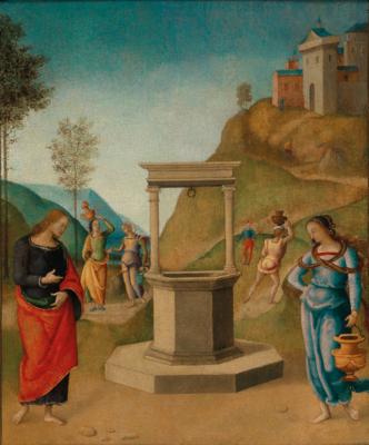 Follower of Pietro di Cristoforo Vannucci, called il Perugino - Dipinti antichi