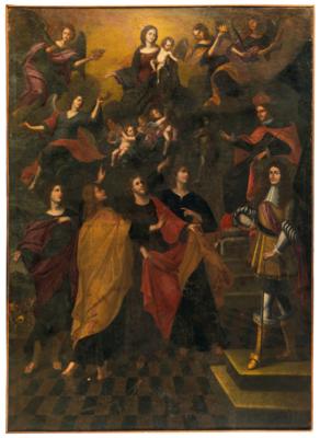 Sicilian School, 17th Century - Old Master Paintings