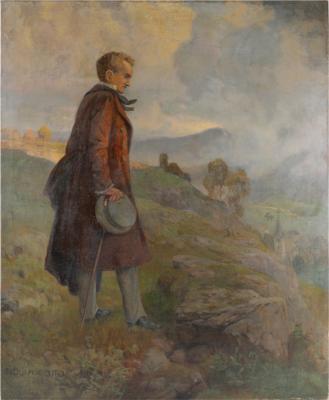 Otto Nowak, um 1900 - Paintings