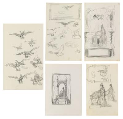 Alexander Pock - Disegni di maestri, stampe fino al 1900, acquerelli e miniature