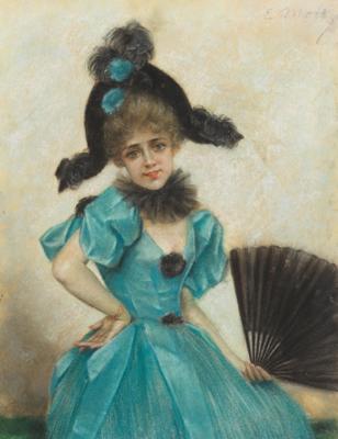 E. Mock, 20. Jahrhundert - Disegni di maestri, stampe fino al 1900, acquerelli e miniature