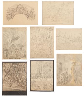 Franz Kollarz - Meisterzeichnungen, Druckgraphik bis 1900, Aquarelle und Miniaturen