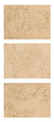 Französische Schule, 18. Jahrhundert - Mistrovské kresby, grafiky do roku 1900, akvarely a miniatury